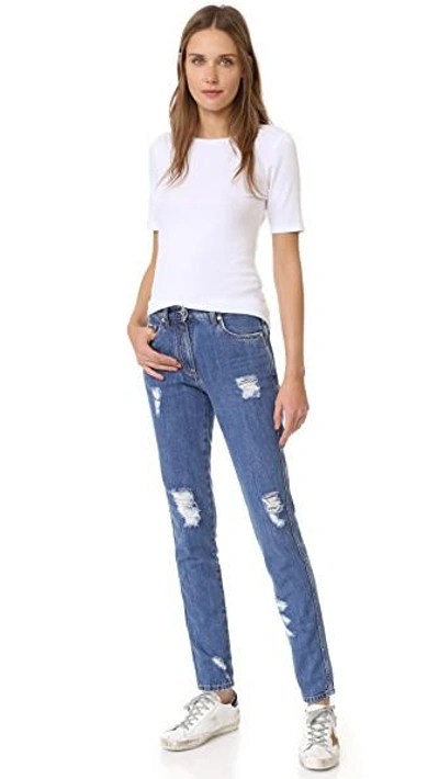 Shop Moschino Jeans In Denim