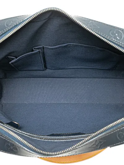 Pre-owned Louis Vuitton 2002 Monogram Mat Malden Handbag In Blue