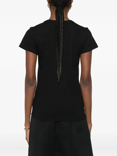 Valentino Apollon Dionysos Graphic Print Crew Neck T-shirt In Black