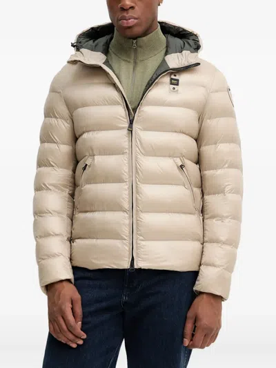 Blauer Hooded Jacket In Neutral
