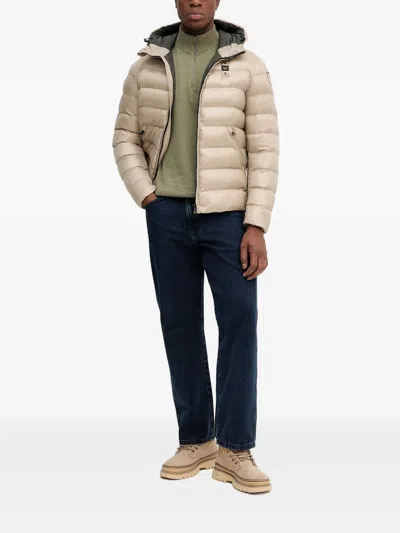 Blauer Hooded Jacket In Neutral