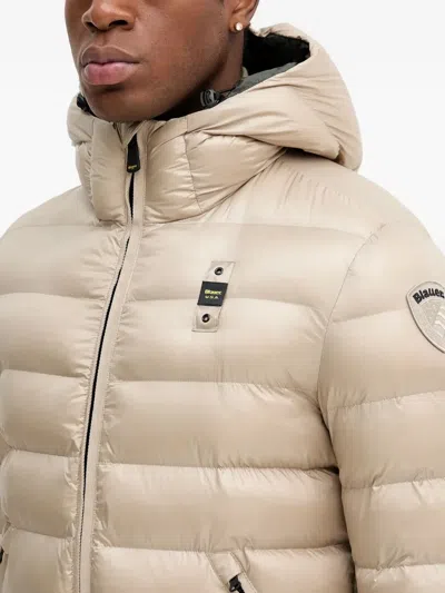 Blauer Hooded Jacket In Neutral