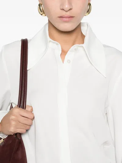 Mar De Margaritas Long-sleeve Shirt In White