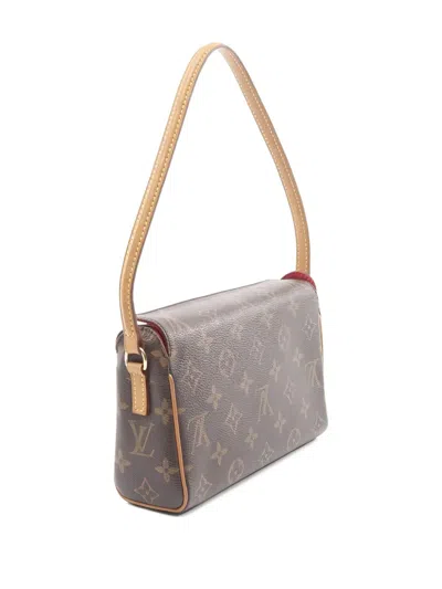 Pre-owned Louis Vuitton 2003 Recital-monogram Handbag In Brown