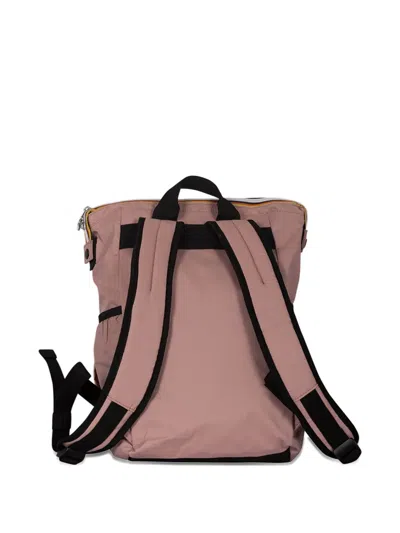 K-way Maizy Logo-patch Backpack In Pink