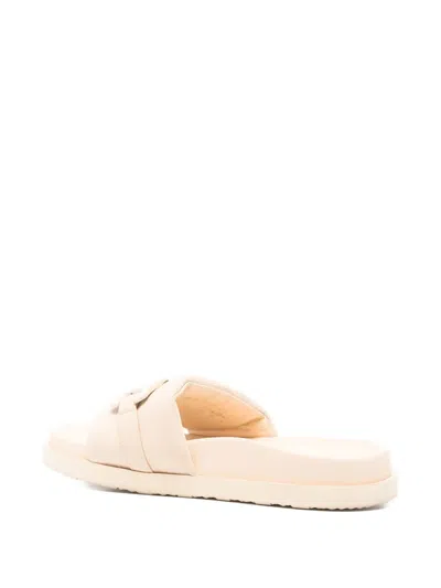 Hogl Gemma Chain-detail Sandals In Neutral