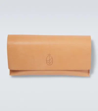 Jacques Marie Mage Cleavon 57 Rectangular Sunglasses In Red