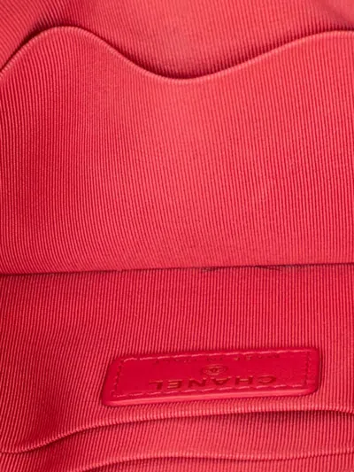 Pre-owned Chanel 2020 Small Lambskin 19 O Case Pouch Clutch Bag In Pink