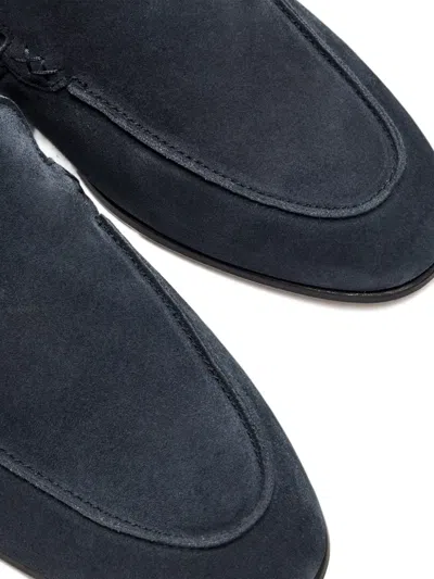 Forsa Suede Loafers In Blue