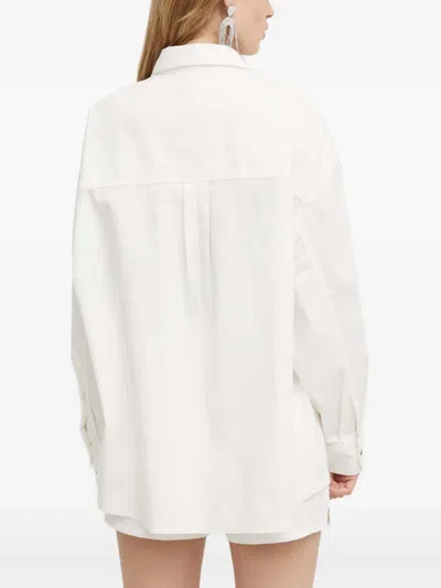 Iro Buttoned Pollo Colar Shirt In White