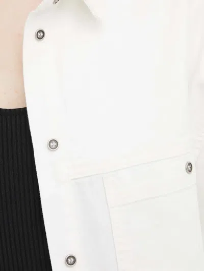 Iro Buttoned Pollo Colar Shirt In White