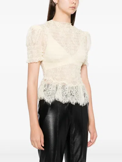 Reformation Aggie Top In Yellow