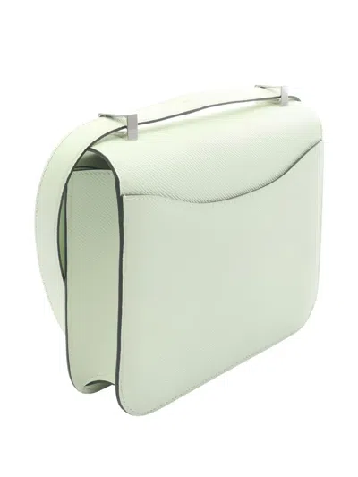 Pre-owned Hermes 2022 Constance 24 Hardware Shoulder Bag In Neutral