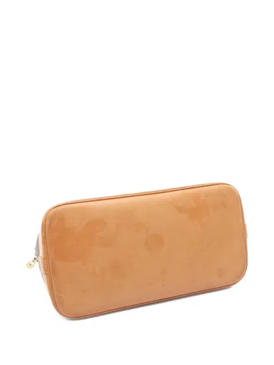 Pre-owned Louis Vuitton 1996 Alma Pm Monogram Tote Bag In Brown