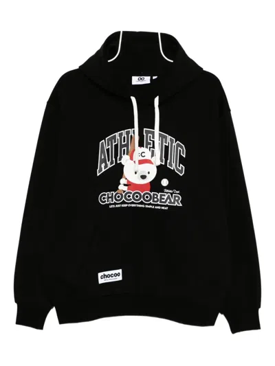 Chocoolate Chocoo Bear Hoodie In Black