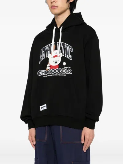 Chocoolate Chocoo Bear Hoodie In Black