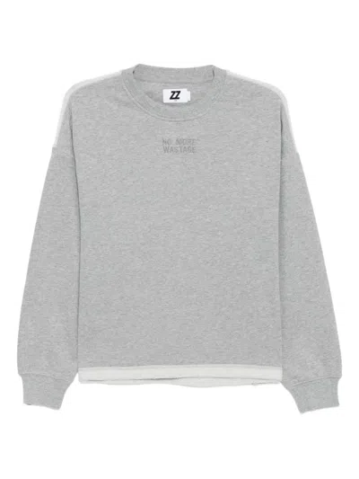 Izzue Logo-embroidered Sweatshirt In Gray