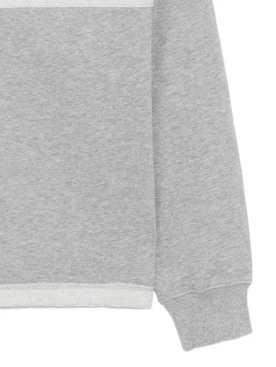 Izzue Logo-embroidered Sweatshirt In Gray