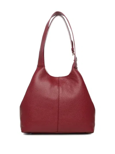 Coccinelle C-easy Large Shopping Bag In Red