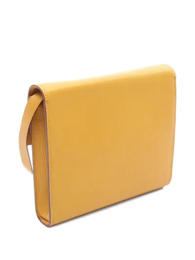 Pre-owned Hermes 2018 Click 16 Sun Mini Bag In Yellow