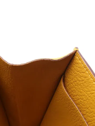 Pre-owned Hermes 2018 Click 16 Sun Mini Bag In Yellow