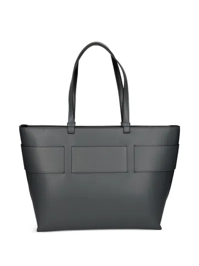 Armani Exchange Buckle-detail Tote Bag In Pattern