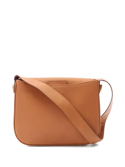 Pre-owned Celine 2000s Leather Shoulder Bag In Brown