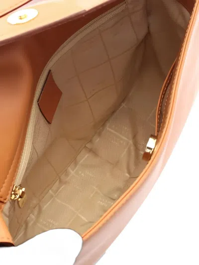 Pre-owned Celine 2000s Leather Shoulder Bag In Brown