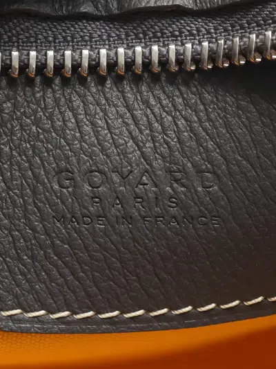 Pre-owned Goyard 2010s Hirondelle Shoulder Bag In Gray