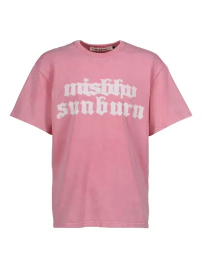 Misbhv Sunburn Graphic-print T-shirt In Pink