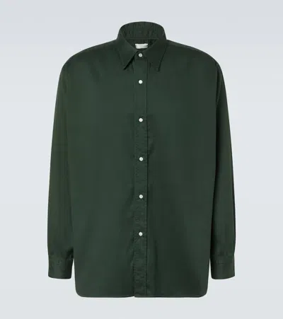 A.presse A. Presse Cotton Shirt In Green