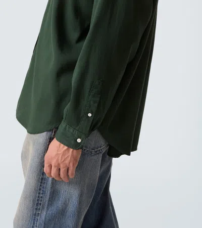 A.presse A. Presse Cotton Shirt In Green