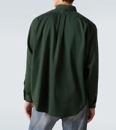 A.presse A. Presse Cotton Shirt In Green