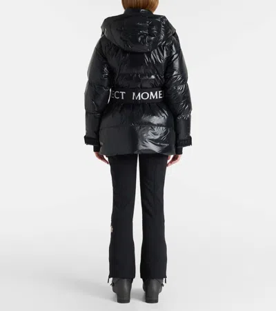 Perfect Moment Cortina Down Parka Jacket L In Black