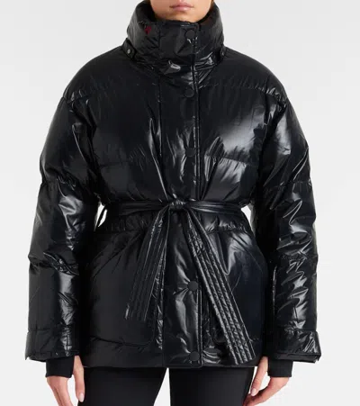 Perfect Moment Cortina Down Parka Jacket L In Black