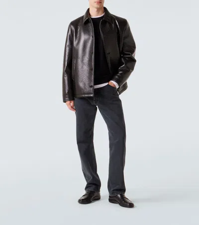Prada Cotton Jersey Sweatshirt In Black