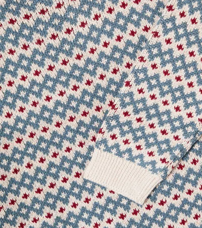 HARLOW提花棉质毛衣