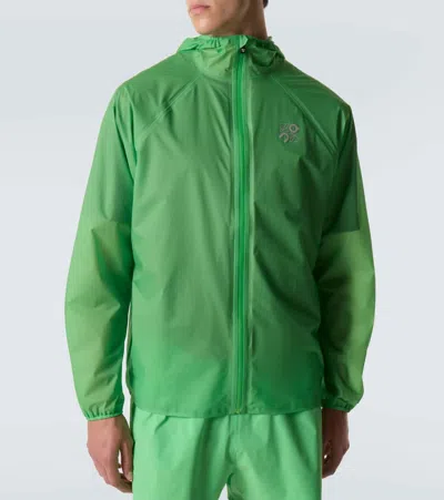 Loewe Ultra Jacket In Technical Shell In Green