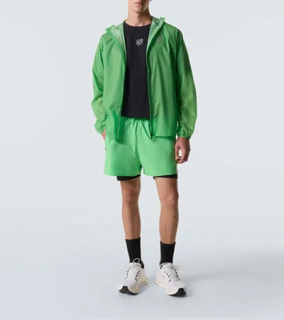 Loewe Ultra Jacket In Technical Shell In Green