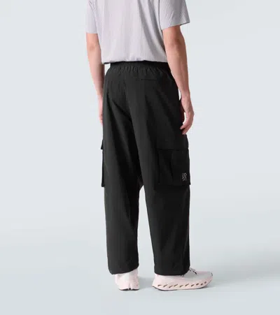 Loewe X On Belted Technical Cargo Pants In Black