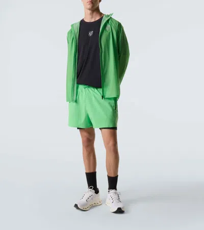 Loewe X On Running Shorts In Green