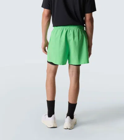 Loewe X On Running Shorts In Green