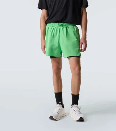 Loewe X On Running Shorts In Green