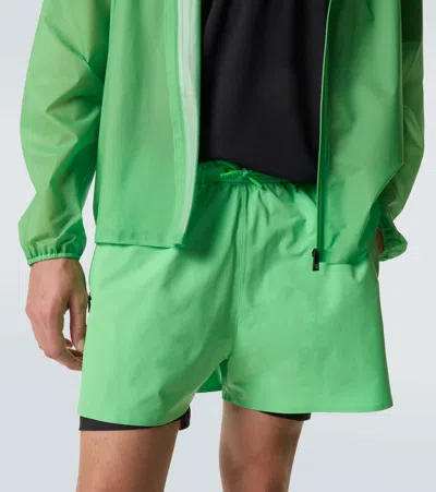 Loewe X On Running Shorts In Green