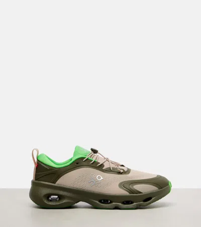 Loewe X On Cloudsolo Sneakers In Green