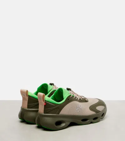 Loewe X On Cloudsolo Sneakers In Green
