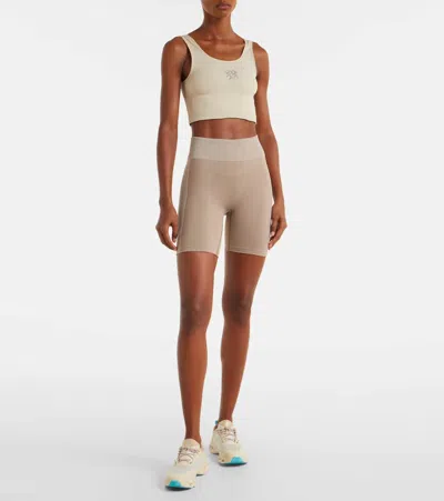 Loewe Seamless Bra In Technical Jersey In White