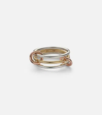 Spinelli Kilcollin Solarium 18kt Gold And Sterling Silver Ring In Gold