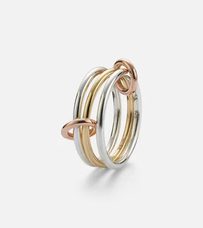 Spinelli Kilcollin Solarium 18kt Gold And Sterling Silver Ring In Gold