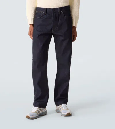 Stone Island Five-pocket Trousers With Belt Loops And Contrast Stitching In Black